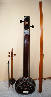 Rebab - Tambura - Didgeridoo
